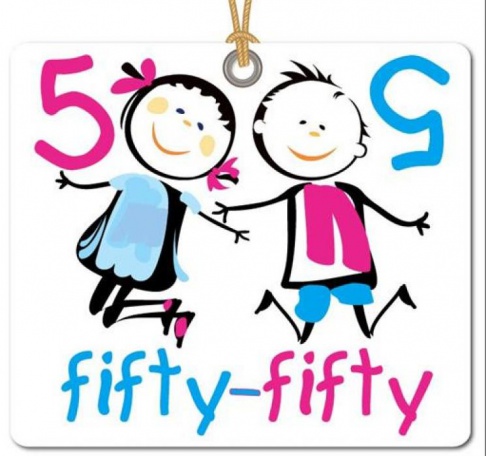 Fifty-fifty.be